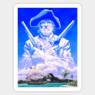 Captain Flint - Treasure Island Sticker